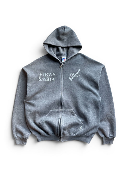 Dark Grey Zip-Up